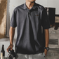 工裝著衣WorkerWear23年款/夏季新款復古寬鬆Polo衫(2色)