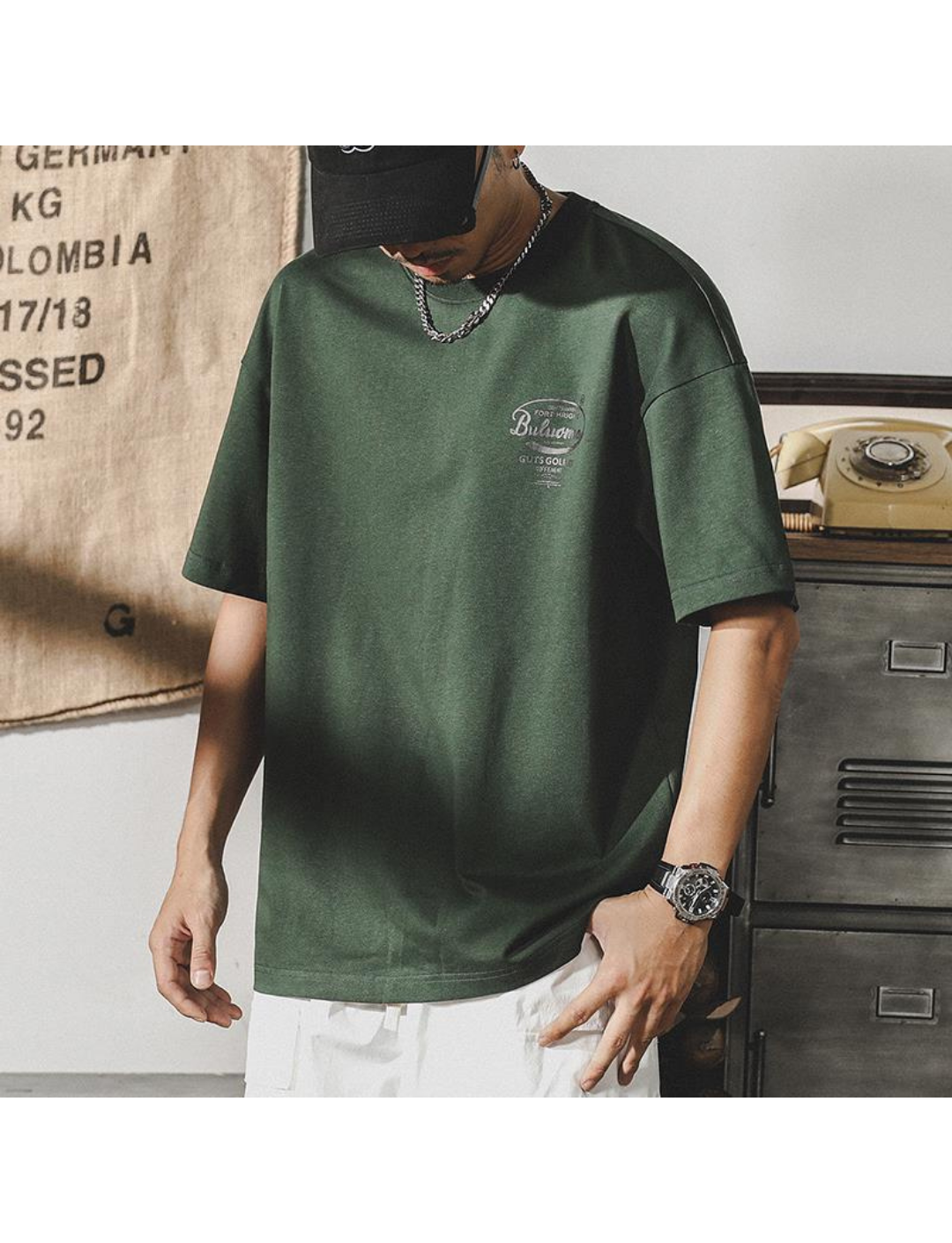 工裝著衣WorkerWear23年款/美式復古280g重磅短袖T-Shirt(3色)