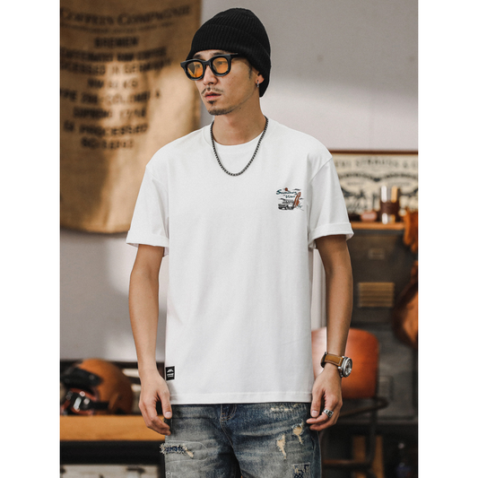 工裝著衣WorkerWear24年款/260g重磅寬鬆T-Shirt(2色)