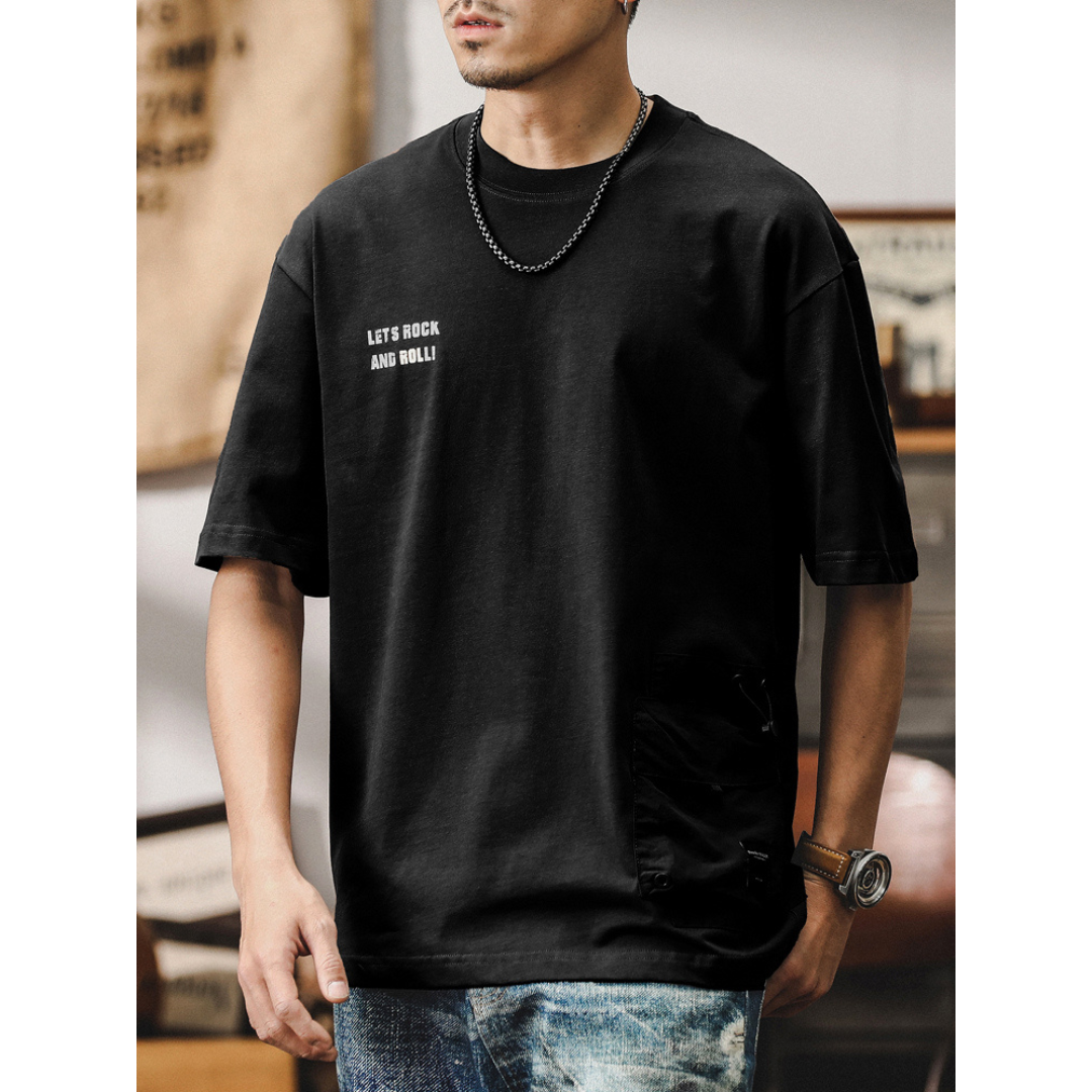 工裝著衣WorkerWear24年款/春夏季美式復古230g重磅T-Shirt(2色)