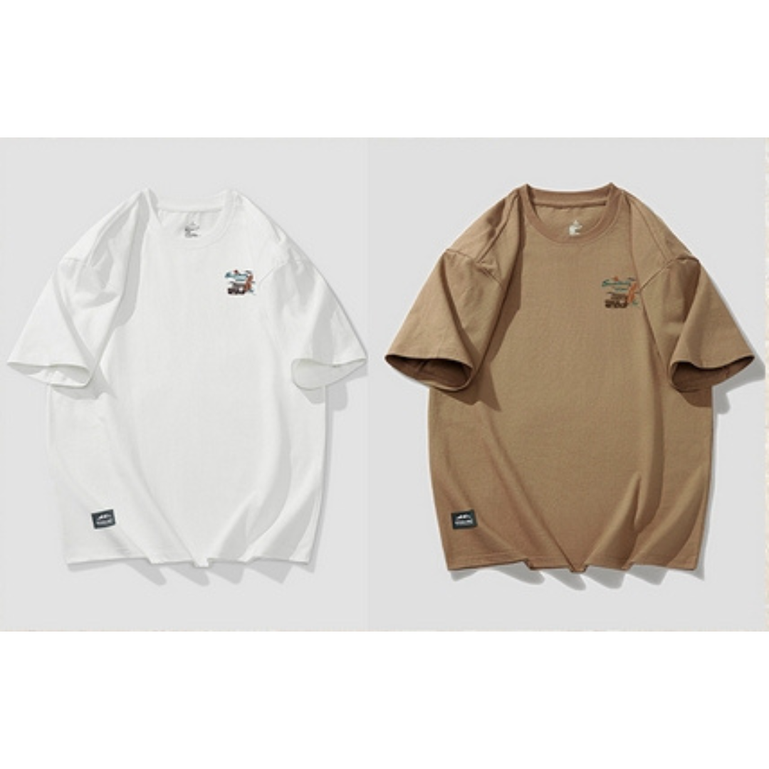 工裝著衣WorkerWear24年款/260g重磅寬鬆T-Shirt(2色)