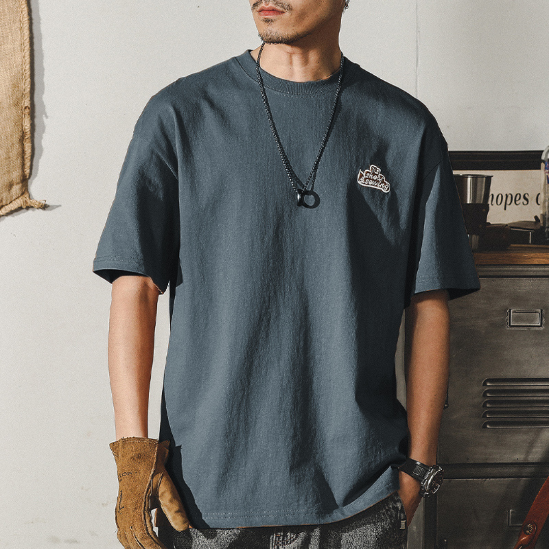 工裝著衣WorkerWear23年款/美式重磅280g夏季感休閒T-Shirt(3色)