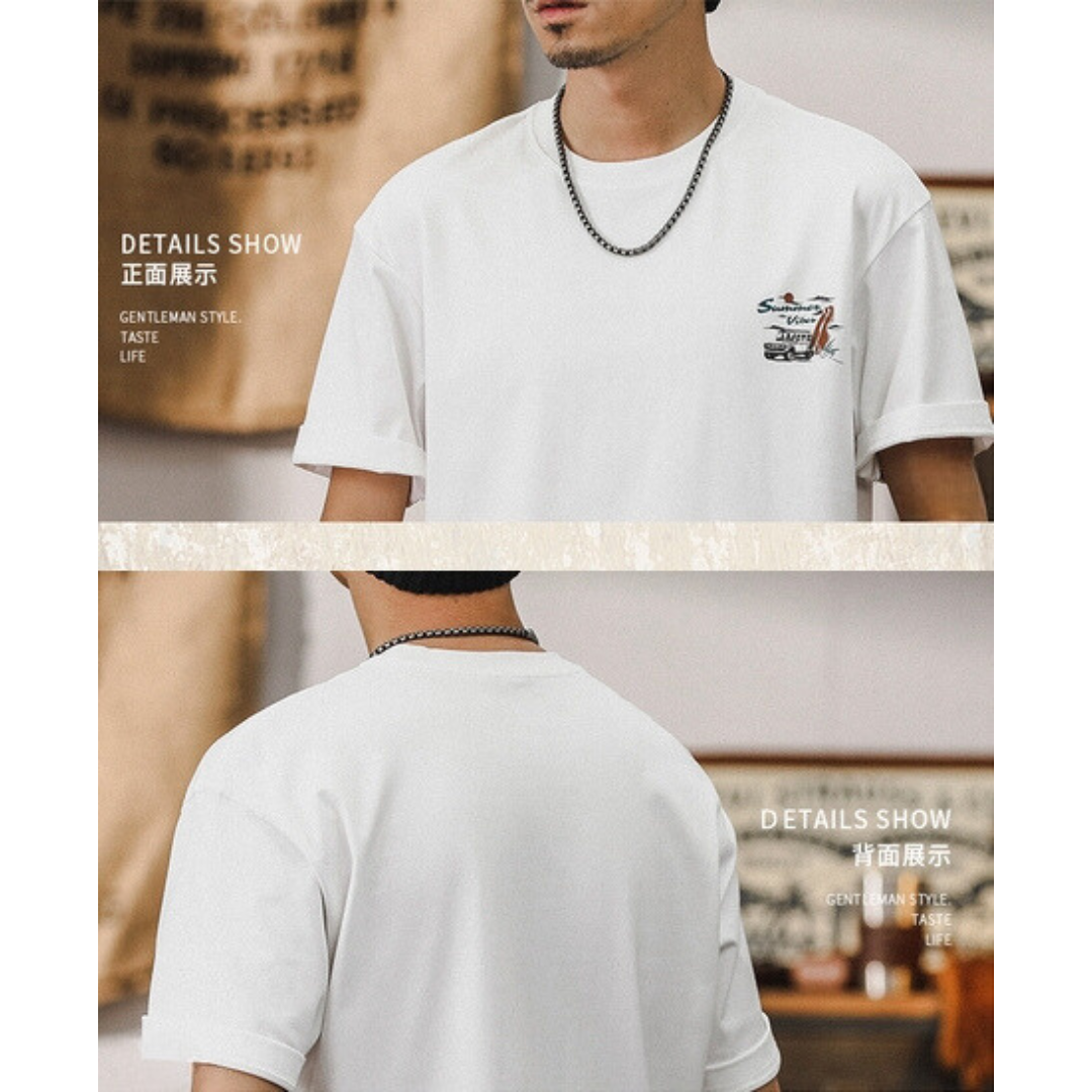 工裝著衣WorkerWear24年款/260g重磅寬鬆T-Shirt(2色)