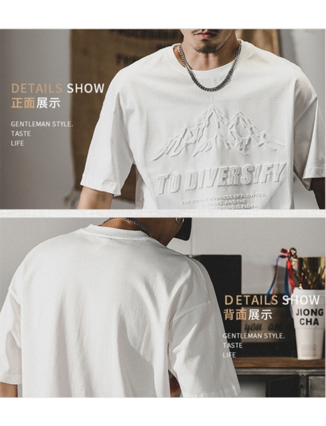 工裝著衣WorkerWear23年款/美式復古山系短袖T-Shirt(2色)