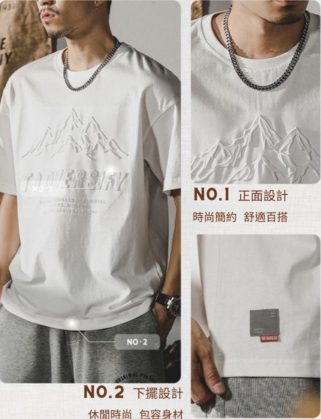 工裝著衣WorkerWear23年款/美式復古山系短袖T-Shirt(2色)