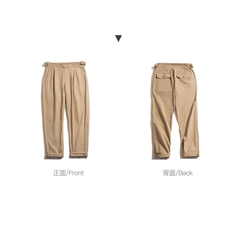 工裝著衣WorkerWear 23年款/美式工裝復古廓爾格軍褲西裝褲